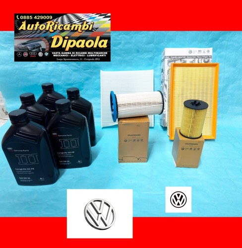 Kit tagliando originale audi - kit,
