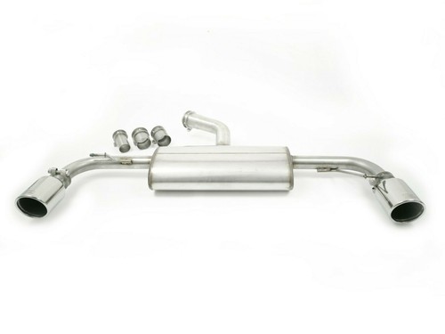 Scarico sportivo acciaio - in,