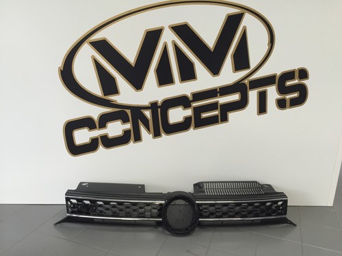 Griglia cromata nera golf - vw,